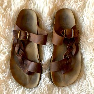 Braided sandal